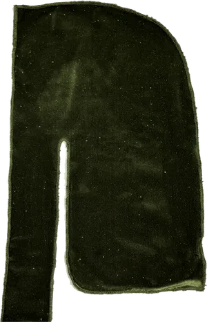 Black Velvet Durag Texture PNG Image