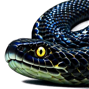 Black Viper Snake Illustration Png Ebj33 PNG Image