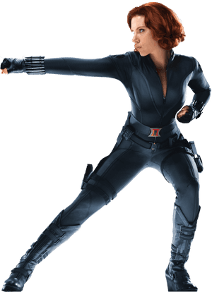 Transparent Black Widow Png - Avengers 2012 Black Widow, Png Download PNG image with transparent background