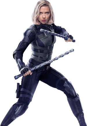 Black Widow Avengers - Avengers Infinity War Black Widow, HD Png Download PNG image with transparent background
