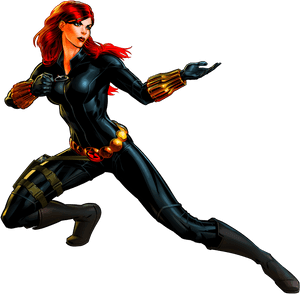 Black Widow - Natalia Romanova - Marvel Comics - 1980s - Marvel Black Widow Transparent, HD Png Download PNG image with transparent background