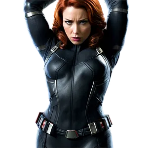 Black Widow Marvel Png Efe41 PNG Image