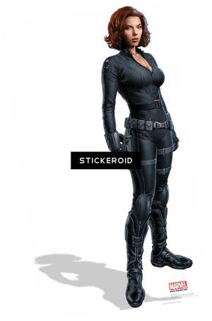 Black Widow Marvel Png , Png Download - Scarlett Johansson Black Widow Marvel, Transparent Png PNG image with transparent background