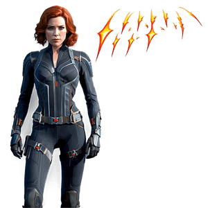 Black Widow Superhero PNG 05212024 PNG image with transparent background