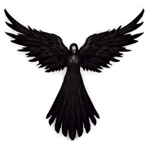 Black Wings of Darkness PNG rqs59 PNG image with transparent background