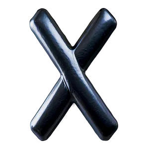 Black X Shape Png 9 PNG Image