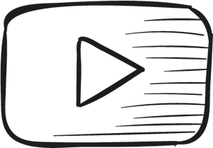 Black_ You Tube_ Logo_ Vector PNG Image