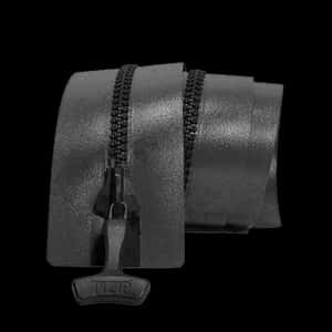 Tizip Masterseal Grey Drysuit Zipper - Messenger Bag, HD Png Download PNG image with transparent background