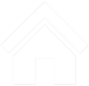 Blackand White Home Icon PNG Image