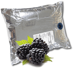 11 Lb Blackberry Aseptic Fruit Puree Box - Health Benefits For Blackberry, HD Png Download PNG image with transparent background