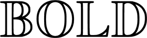 Bold Png, Transparent Png PNG with transparent background