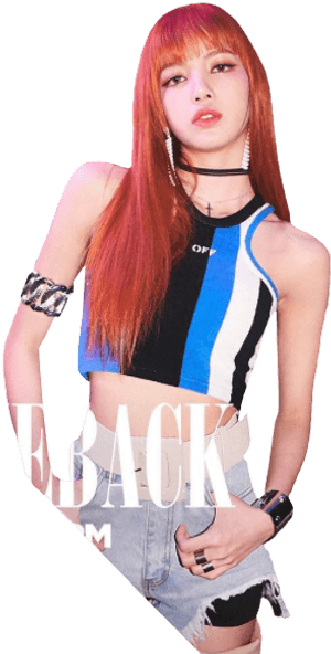 Blackpink, Lisa, And Kpop Image - Lisa Manoban As If It's Your Last, HD Png Download PNG image with transparent background