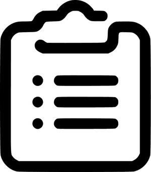 Blank Agenda Icon PNG