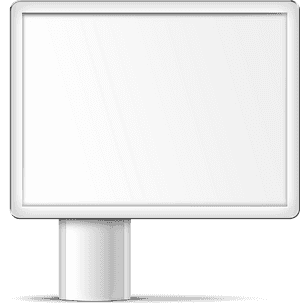 Billboard Clip Art Black White - Билборд Пнг, HD Png Download PNG