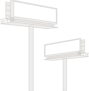 Billboards - Architecture, HD Png Download PNG