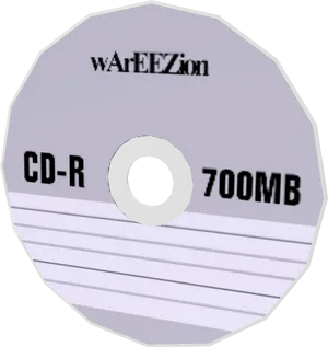 Blank C D R700 M B Storage PNG Image