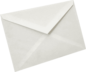 Blank Envelopeon White Background PNG