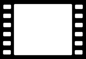 Blank Film Frame Template PNG Image