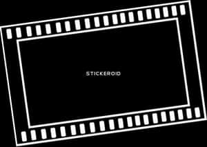 Blank Film Strip Frame PNG