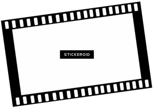 Blank Film Strip Frame PNG Image