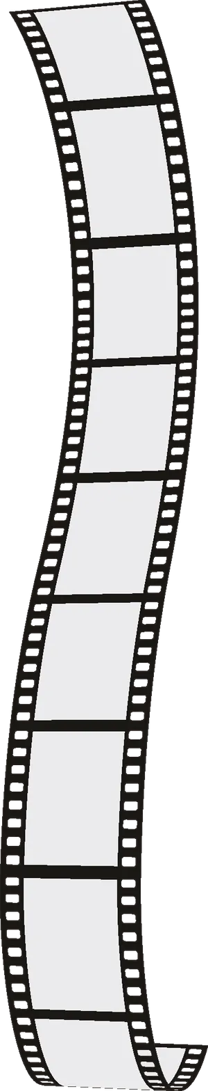 Blank Film Strip Graphic PNG Image