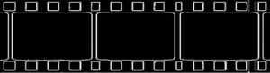 Blank Film Strip Template PNG