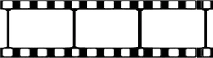 Blank Film Strip Template PNG Image