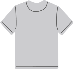 T-shirt, Shirt, Gray, Front, Fashion, Clothing, Cotton - แบบ เสื้อ สี เทา, HD Png Download PNG image with transparent background