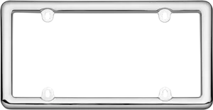 Blank License Plate Frame PNG Image