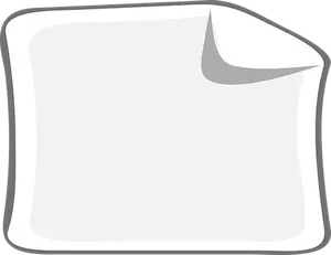 Blank Note Paper Graphic PNG Image