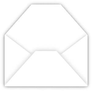 Letter In Envelope Open Clipart Png - Open White Envelope Png, Transparent Png PNG image with transparent background