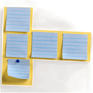 Blank Post It Note PNG 62 PNG image with transparent background
