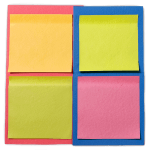 Blank Post It Note PNG eey PNG image with transparent background