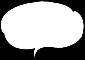 Blank Speech Bubble Graphic PNG image with transparent background