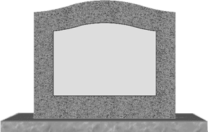 Grey Single Monument With - Transparent Blank Tombstone Clipart, HD Png Download PNG image with transparent background