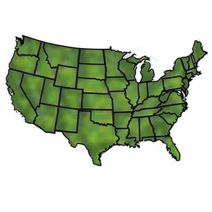 Blank Usa Map Outline Png 98 PNG Image