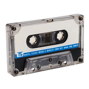 Blank White Cassette Tape Png Kns63 PNG Image