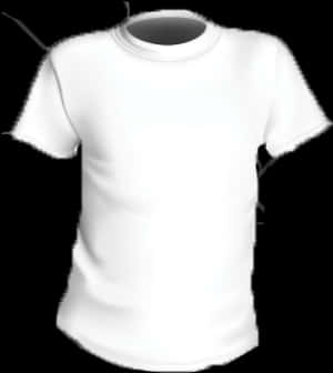 Blank White T Shirt Template PNG image with transparent background