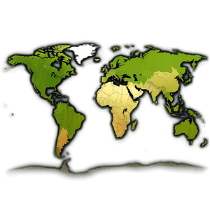 Blank World Map PNG rcx PNG image with transparent background