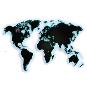 Blank World Map Vector Png 57 PNG Image