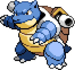 Blastoise Minecraft Pixel Art, HD Png Download PNG image with transparent background