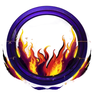 Blaze Circle Motif Png 40 PNG Image