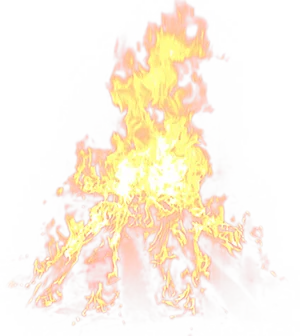 Blazing Campfire Night.jpg PNG Image