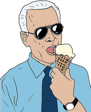 Bleed Area May Not Be Visible - Joe Biden PNG image with transparent background