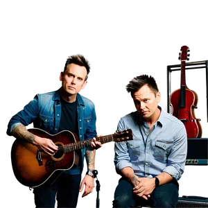 Blink-182 Acoustic Performance Picture Png Ane PNG Image