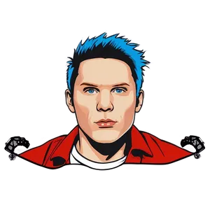 Blink-182 Fan Art Tribute Png 06242024 PNG Image