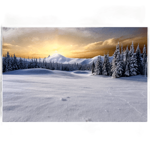 Blizzard White Landscape PNG 74 PNG with transparent background