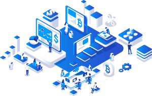 Blockchain Isometric Illustrator, HD Png Download PNG image with transparent background