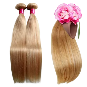 Blonde Hair Bundles Png Kje58 PNG Image