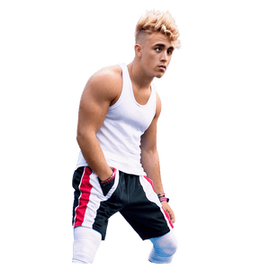 Blonde Manin Athletic Wear PNG